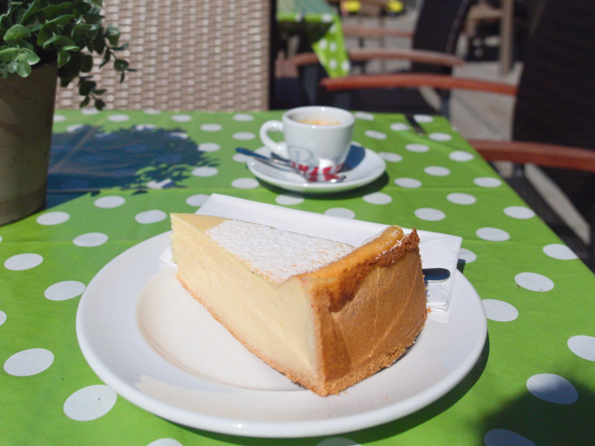 Dorfladen Weissensee Füssen café cheesecake